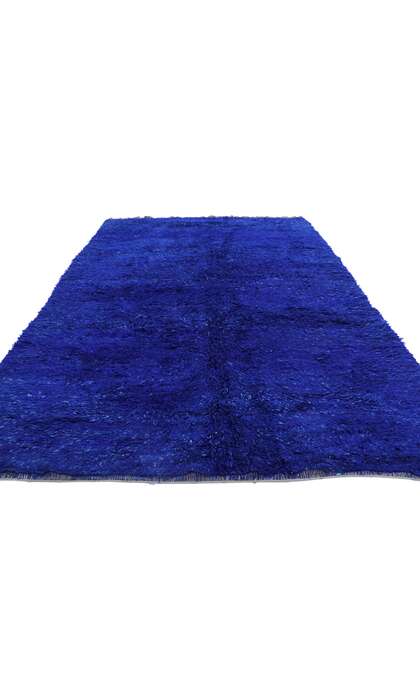 7 x 10 Vintage Blue Beni MGuild Moroccan Rug 21334