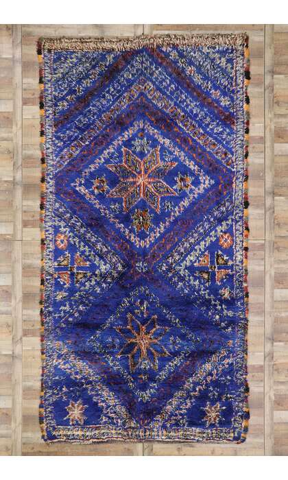 7 x 13 Vintage Moroccan Rug 21337
