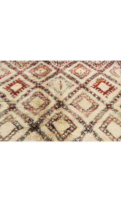 6 x 13 Vintage Beni Ourain Moroccan Rug 21355
