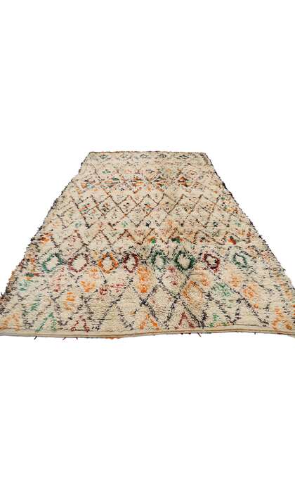 6 x 11 Vintage Moroccan Beni Ourain Rug 21386