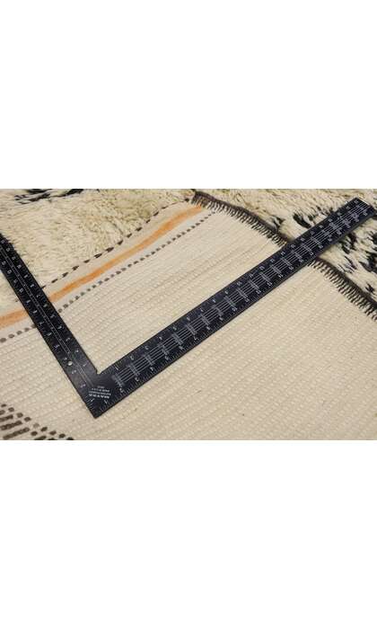 7 x 14 Vintage Moroccan Beni Ourain Rug 21391