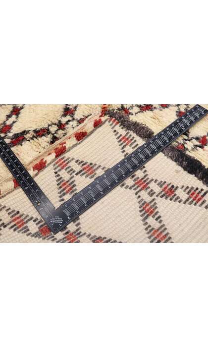6 x 9 Vintage Moroccan Beni Ourain Rug 21392