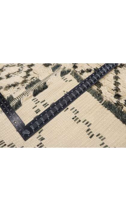 7 x 12 Vintage Beni Ourain Moroccan Rug 21393