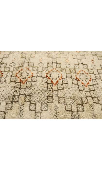 7 x 11 Vintage Moroccan Beni Ourain Rug 21416