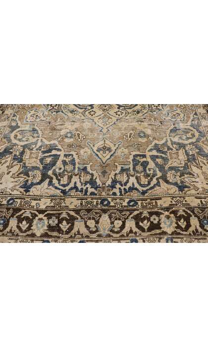 8 x 12 Antique Persian Heriz Rug 60935