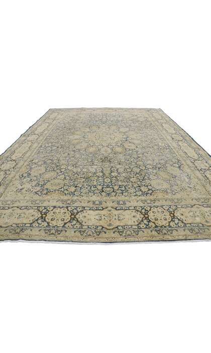 10 x 13 Antique Persian Kerman Rug 60936
