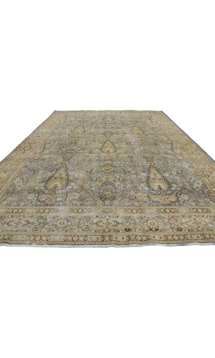 9 x 13 Antique Persian Khorassan Rug 60937