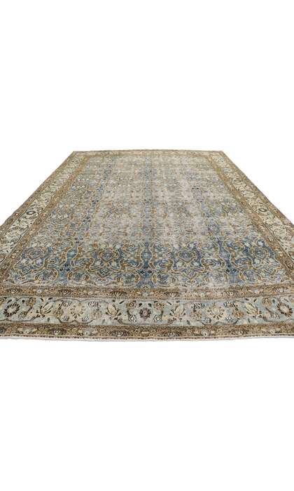 9 x 12 Antique Persian Mashhad Rug 60940
