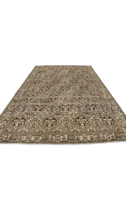 7 x 10 Antique Persian Bakhtiari Rug 60942