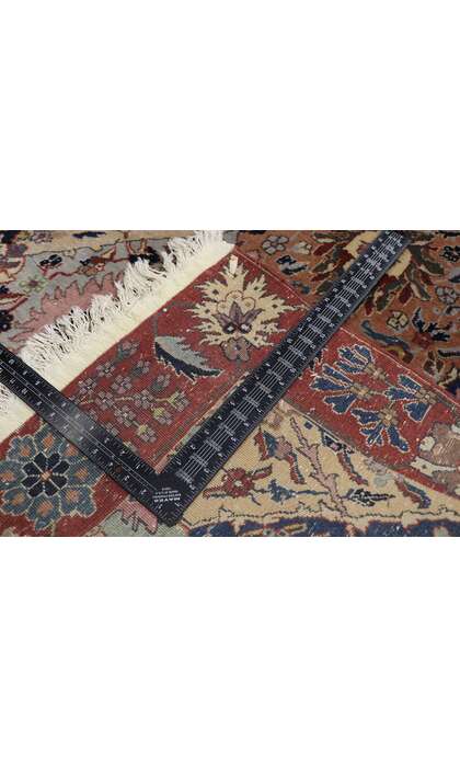10 x 28 Antique Indian Garden Panel Agra Rug 77790