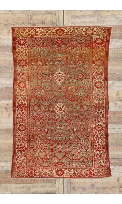 4 x 7 Antique Persian Malayer Rug 78102