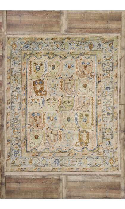 8 x 10 Contemporary Oushak Rug 80678