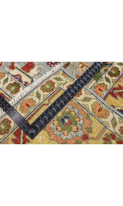 7 x 10 Vintage-Inspired Oushak Rug 80679