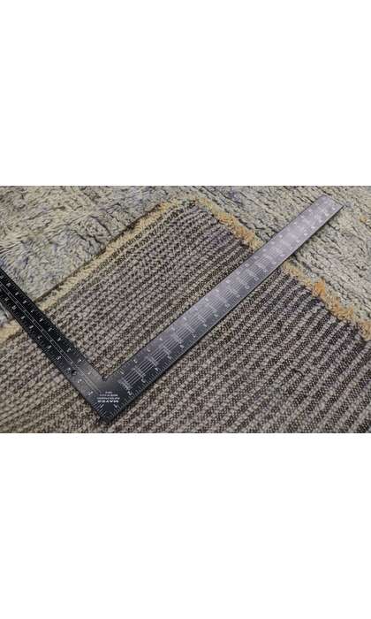 7 x 10 Vintage Purple Beni Mrirt Moroccan Rug 21206