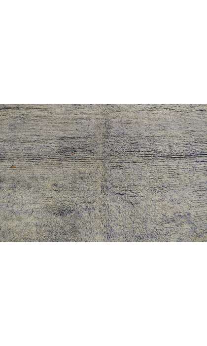 7 x 10 Vintage Purple Beni Mrirt Moroccan Rug 21206