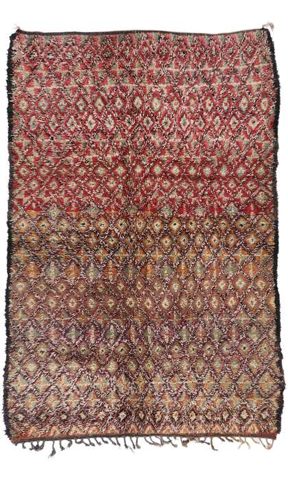 6 x 9 Vintage Beni MGuild Moroccan Rug 21225