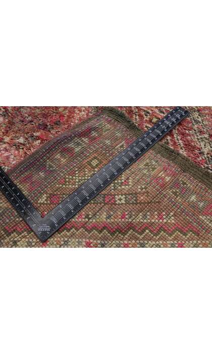 6 x 13 Vintage Red Beni MGuild Moroccan Rug 21229