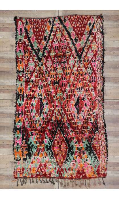 6 x 11 Vintage Moroccan Rug 21232
