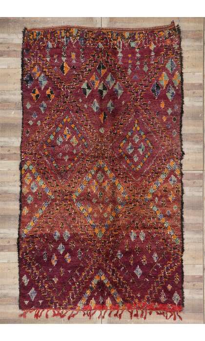 6 x 11 Vintage Moroccan Rug 21244