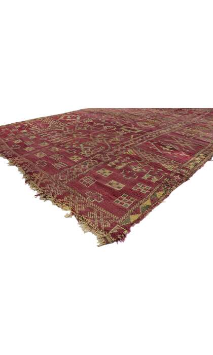 7 x 11 Vintage Moroccan Rug 21266