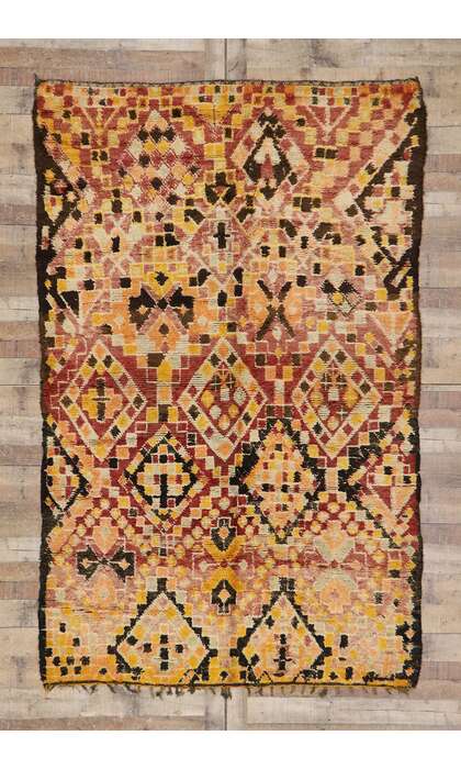 6 x 9 Vintage Moroccan Rug 21268
