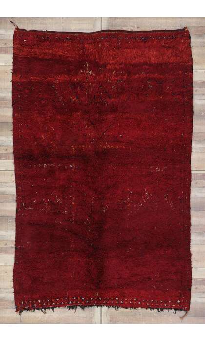 7 x 10 Vintage Moroccan Rug 21270