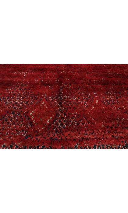 6 x 10 Vintage Red Beni MGuild Moroccan Rug 21274