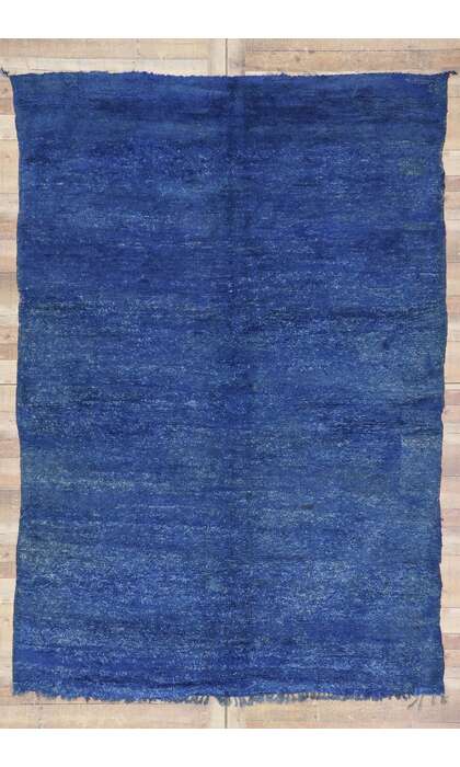 7 x 10 Vintage Blue Moroccan Rug 21280