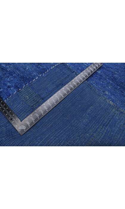 7 x 10 Vintage Blue Moroccan Rug 21280