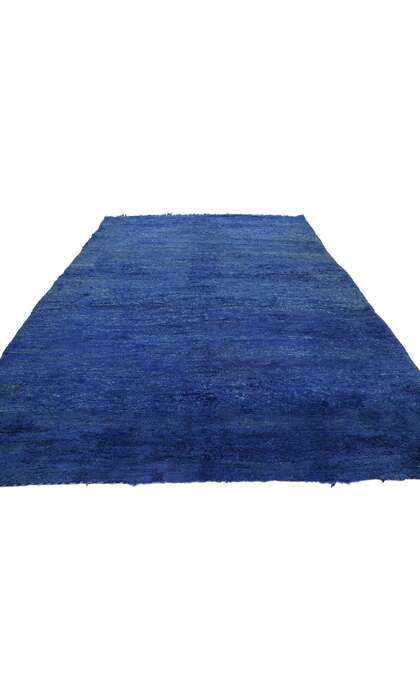 7 x 10 Vintage Blue Moroccan Rug 21280