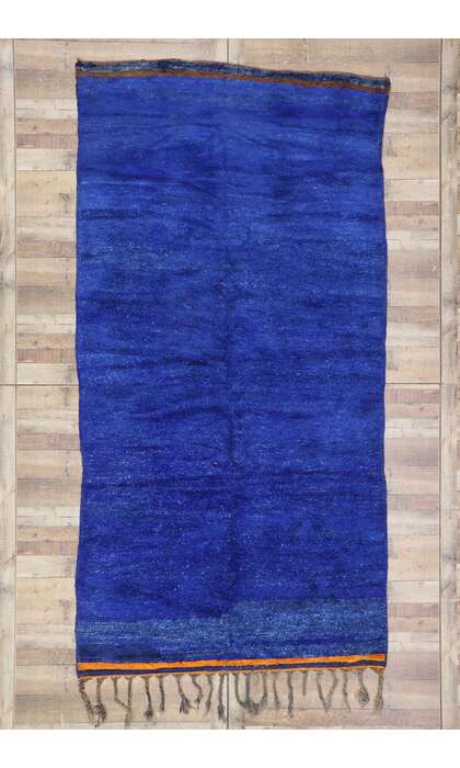 6 x 11 Vintage Blue Moroccan Rug 21286