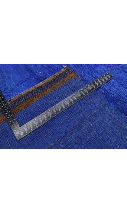 6 x 11 Vintage Blue Moroccan Rug 21286