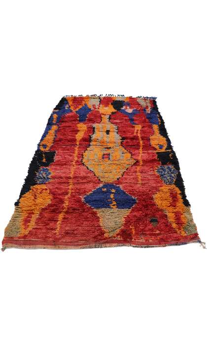 4 x 8 Vintage Moroccan Rug 21300