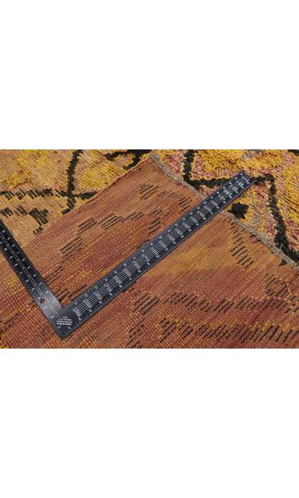 6 x 10 Vintage Purple Boujad Moroccan Rug 21303