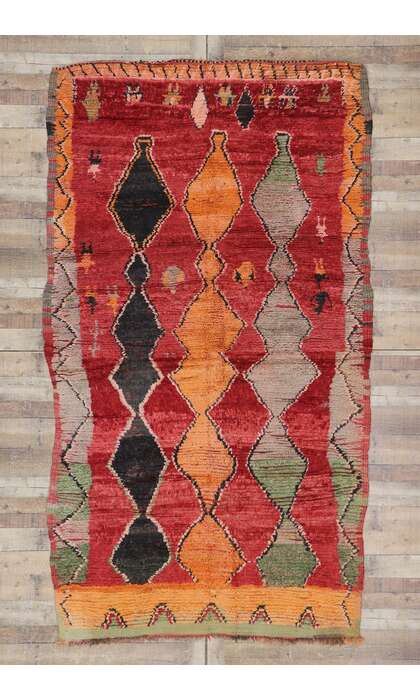 6 x 10 Vintage Moroccan Rug 21306