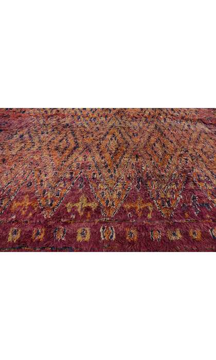 7 x 9 Vintage Moroccan Rug 21312