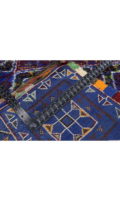 6 x 14 Vintage Blue Beni MGuild Moroccan Rug 21331