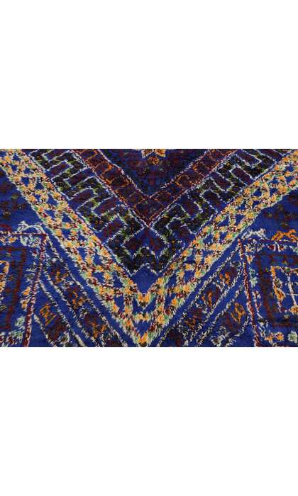 6 x 14 Vintage Blue Beni MGuild Moroccan Rug 21331