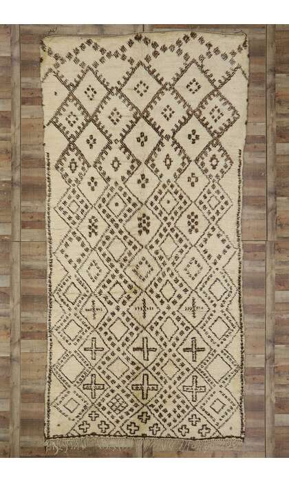 7 x 13 Vintage Moroccan Rug 21371