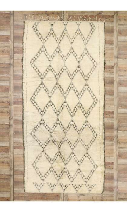 7 x 14 Vintage Moroccan Rug 21372