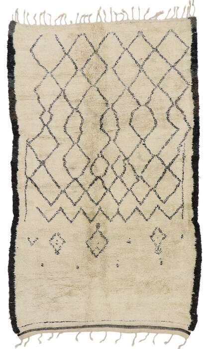 7 x 11 Vintage Moroccan Rug 21376