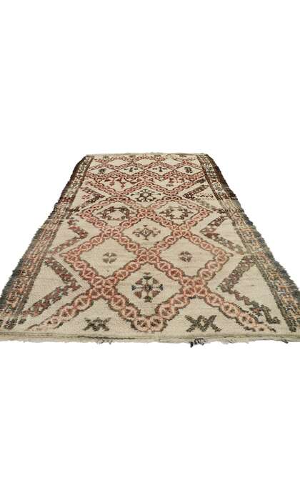 6 x 9 Vintage Moroccan Beni Ourain Rug 21382
