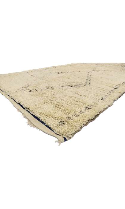 7 x 14 Vintage Moroccan Beni Ourain Rug 21395