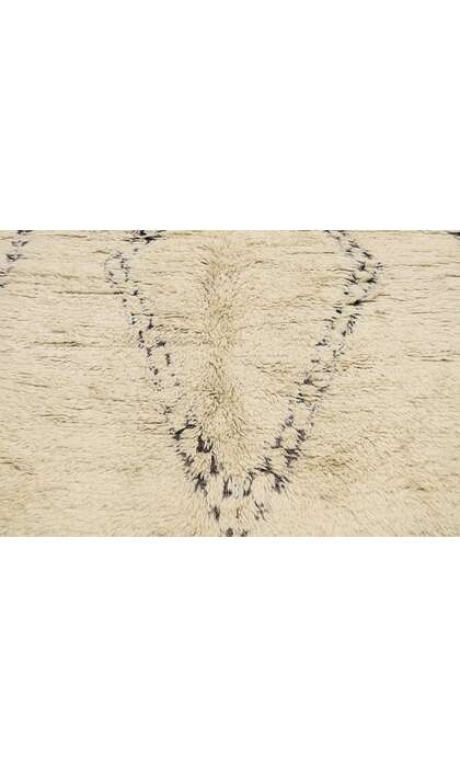 7 x 14 Vintage Moroccan Beni Ourain Rug 21395