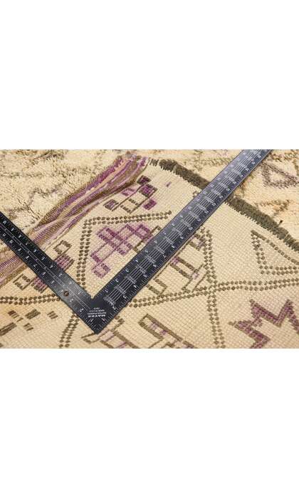 7 x 12 Vintage Moroccan Beni Ourain Rug 21401