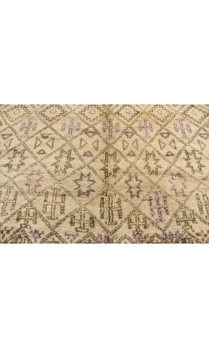 7 x 12 Vintage Moroccan Beni Ourain Rug 21401