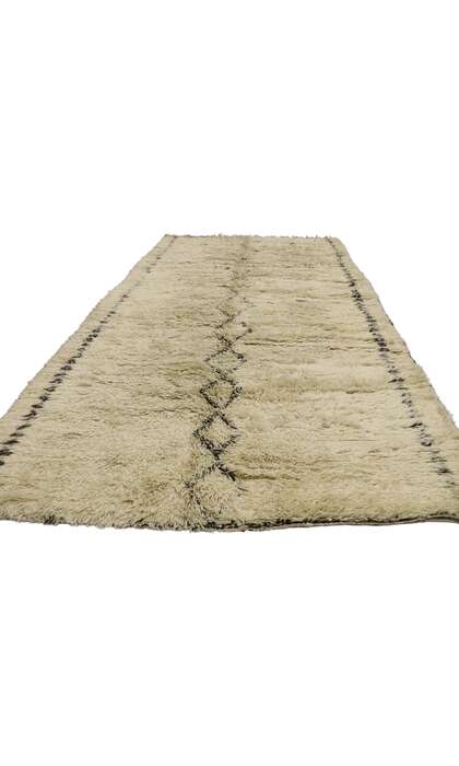 7 x 12 Vintage Moroccan Beni Ourain Rug 21402