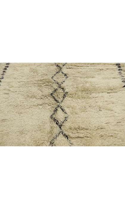 7 x 12 Vintage Moroccan Beni Ourain Rug 21402