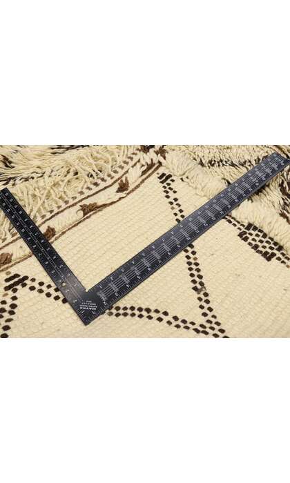 7 x 14 Vintage Moroccan Beni Ourain Rug 21403