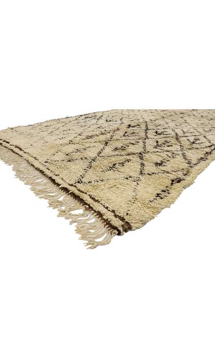 7 x 14 Vintage Moroccan Beni Ourain Rug 21403